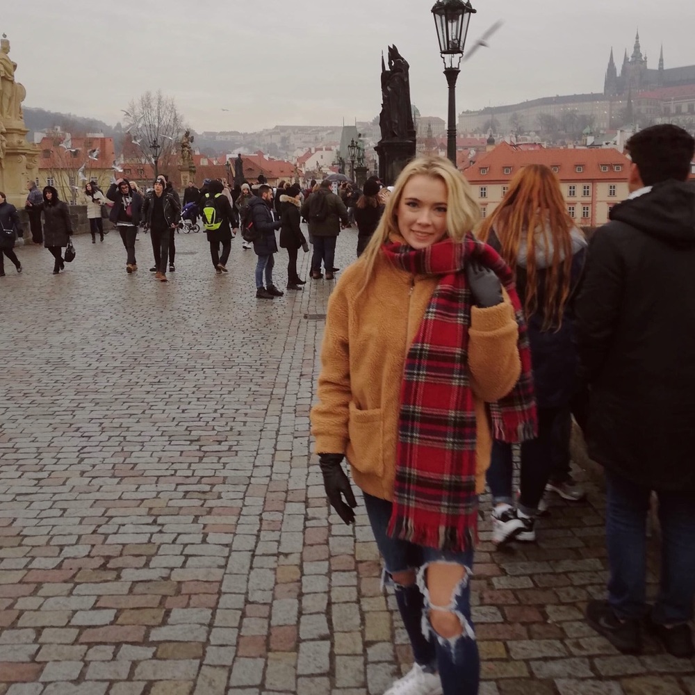 Brown teddy coat